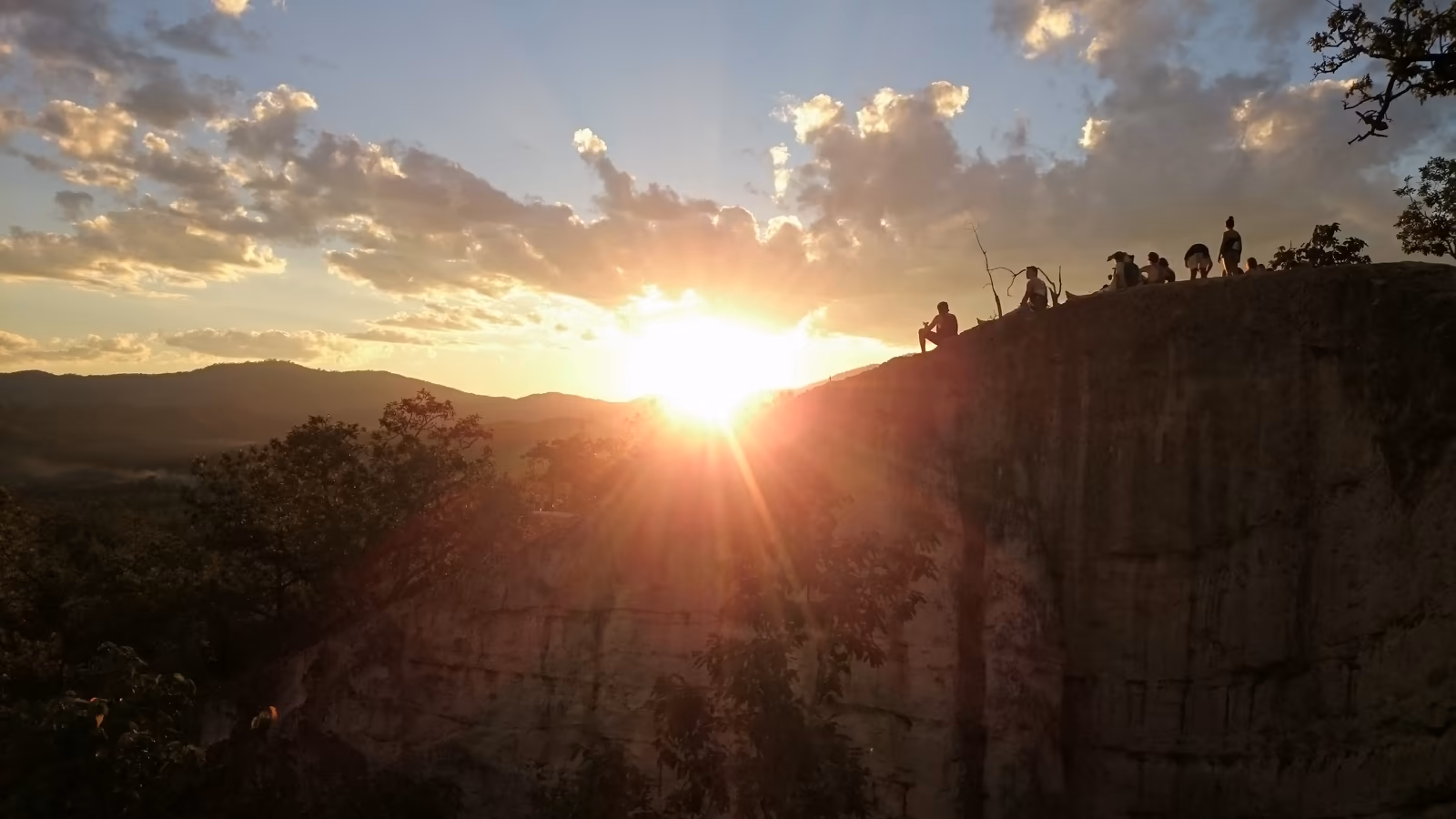 Red-earth ridges of Pai Canyon at sunset on a 3 days in Pai itinerary