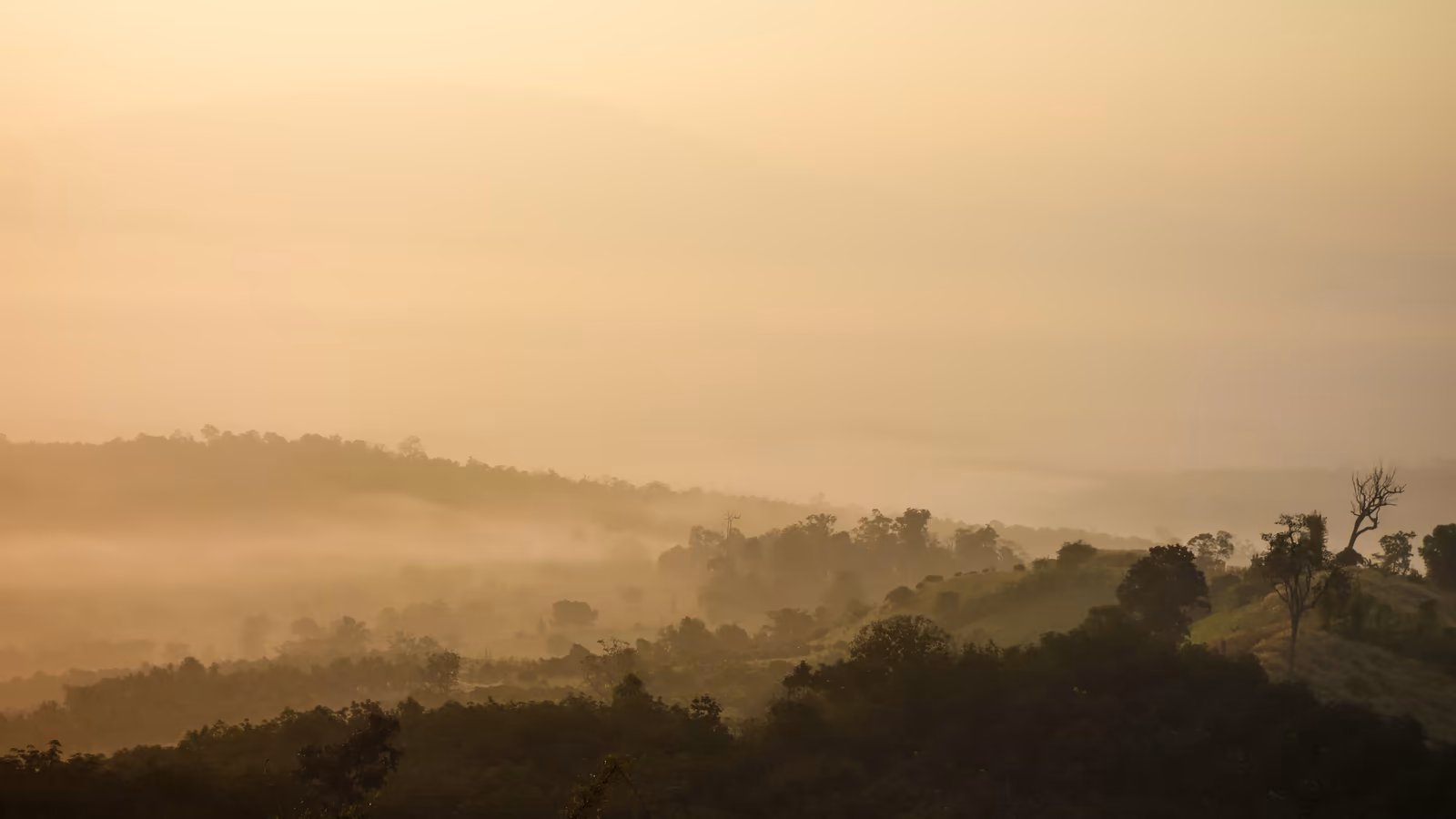 Sea of mist over the valley from Yun Lai Viewpoint on a 3 days in Pai trip