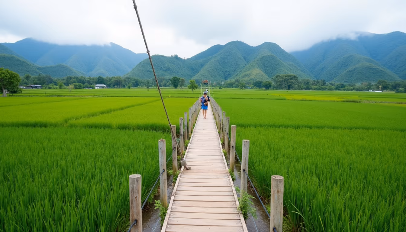 the spot over the Pai River, a quick stop on any pai memorial bridge visit (illustration)